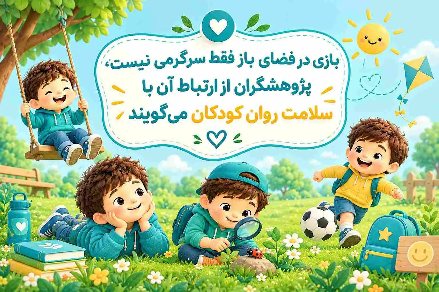 بازی در فضای باز فقط سرگرمی نیست؛ پژوهشگران از ارتباط آن با سلامت روان کودکان می‌گویند