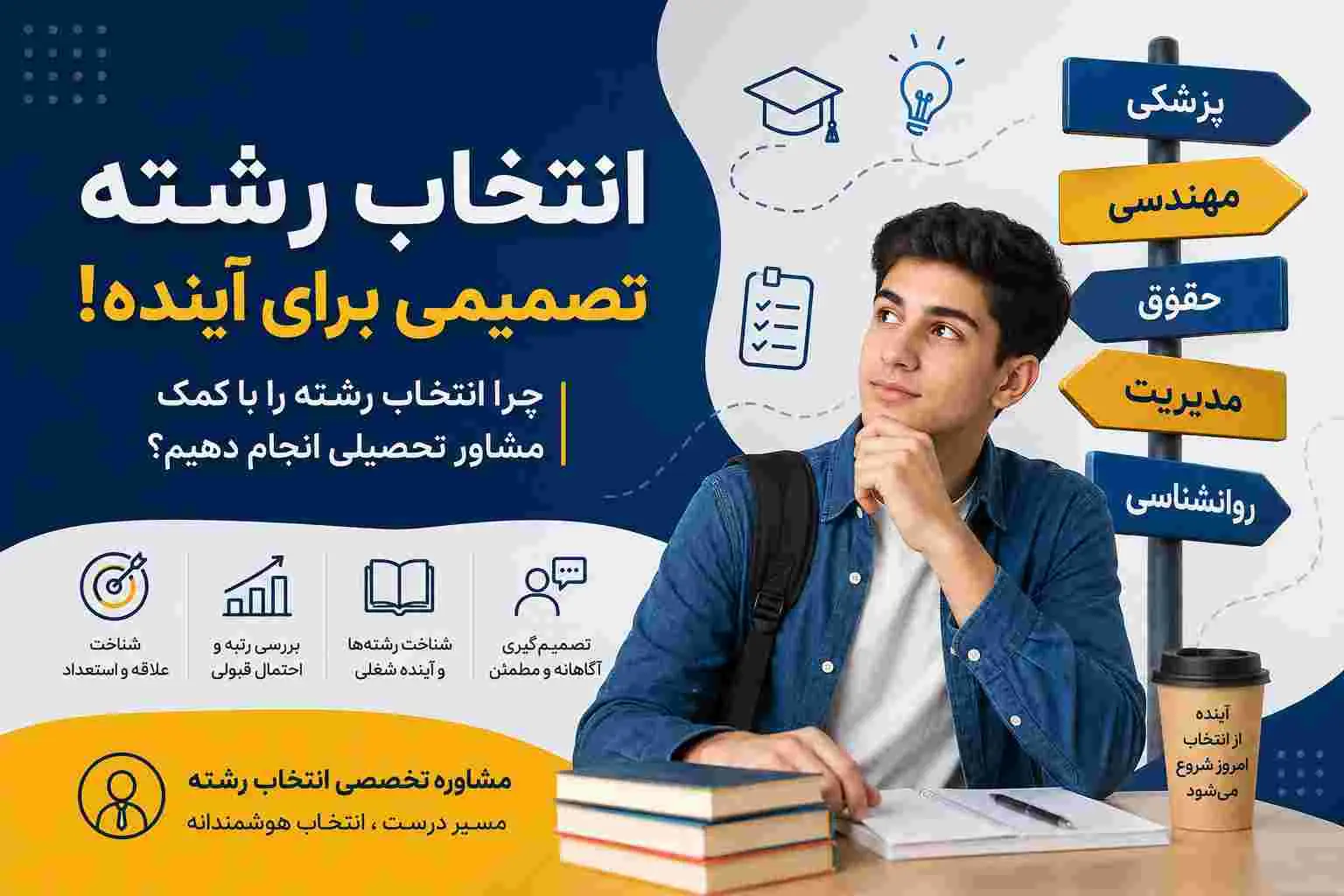 انتخاب رشته 1405 | چرا باید انتخاب رشته را با مشاور انجام دهیم؟